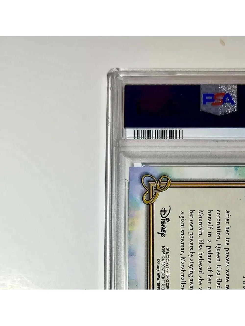 Elsa's Ice Palace 2025 Topps Disney #C-18 Card Frozen PSA 10